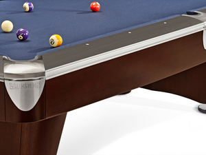 Brunswick Billiards Gold Crown VI Tournament Pool Table's Corner View