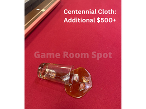Brunswick Billiards Gold Crown VI Tournament Pool Table's Centennial Cloth