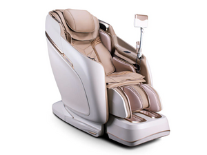 JPMedics KaZe Massage Chair in Beige & White