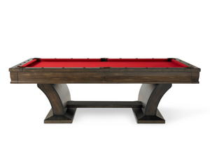 Plank & Hide Paxton 8 Foot Pool Table' Side View