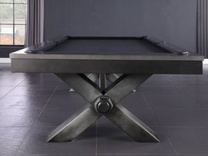 Plank & Hide Vox 8 Foot Pool Table's Front View