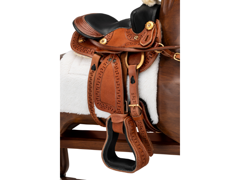 Leather Rocking Horse Saddle zimbabwe Set
