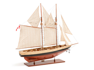 Authentic Models Bluenose II Painted Wood Model Boat