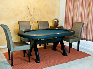 BBO Poker Tables Premium Lounge Chairs - Coffee