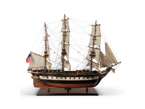 Authentic Models USS Constellation Wood Model Boat