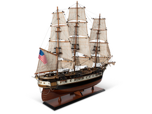Authentic Models USS Constellation Wood Model Boat
