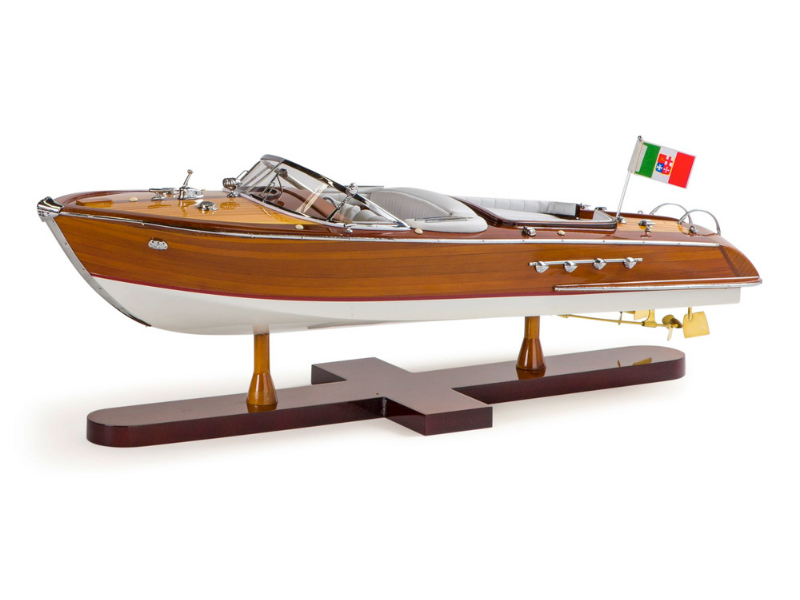 Authentic Models Aquarama Wood Model Boat