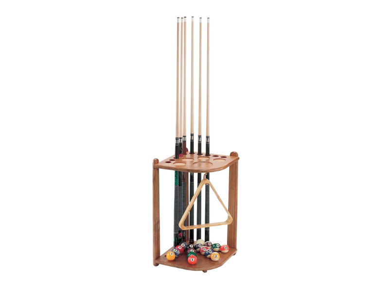 Viper Oak 10 Cue Corner Cue Rack