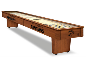 Holland Bar Stool Pittsburgh Penguins 12' Shuffleboard Table