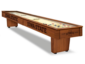 Holland Bar Stool Iowa State 12' Shuffleboard Table