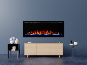 Touchstone Sideline Elite 100" Recessed Electric Fireplace