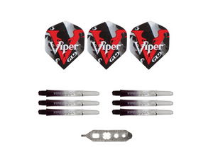 Viper Desperado 80% Tungsten Steel Tip Darts Death Mark 24 Grams