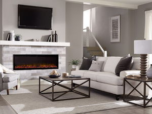 Touchstone Sideline Elite 100" Recessed Electric Fireplace