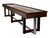 American Heritage Billiards Abbey 12 Foot Shuffleboard Table in Espresso