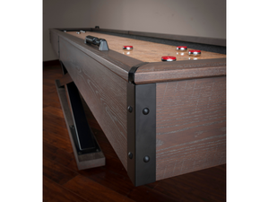American Heritage Billiards Quest 12 Foot Shuffleboard Table's Corner View