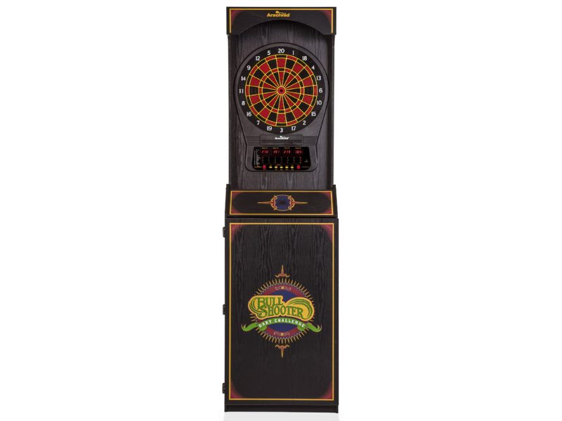 Arachnid cricket pro 800 standing hot sale electronic dartboard