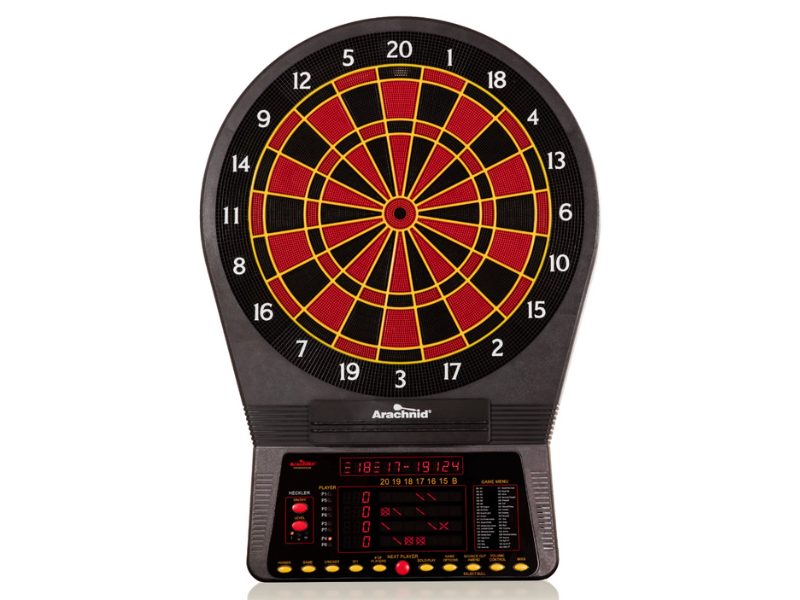 Arachnid Cricket Pro 800 Electronic Dartboard - Game Room Spot