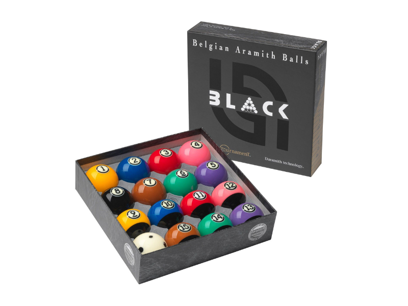 Aramith Tournament Black Ball Set