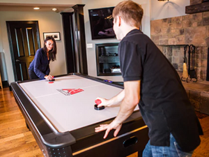 Atomic AH800 8' Air Hockey Table on Display