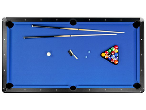 Hathaway Hustler 7 Foot Pool Table's Top View