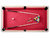Hathaway Newport 7 Foot Pool Table Combo Set with Benches's Top View