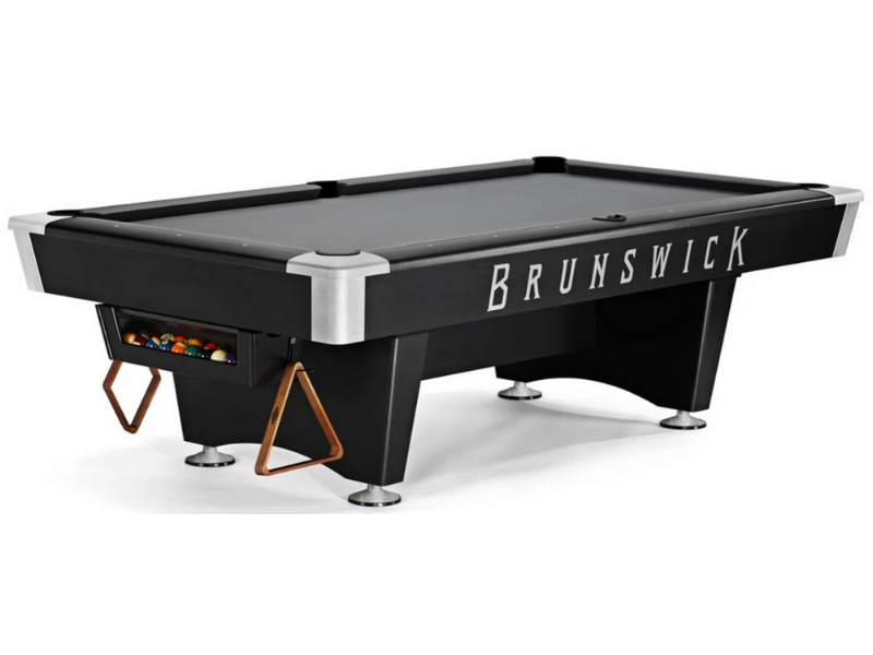 Brunswick Billiards Black Wolf PRO Pool Table Brunswick Decal