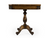 Butler Specialty Company Carlyle Fossil Stone Game Table's Side View
