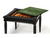 Butler Specialty Company Vincent Black Licorice Multi-Game Card Table's Close-up View