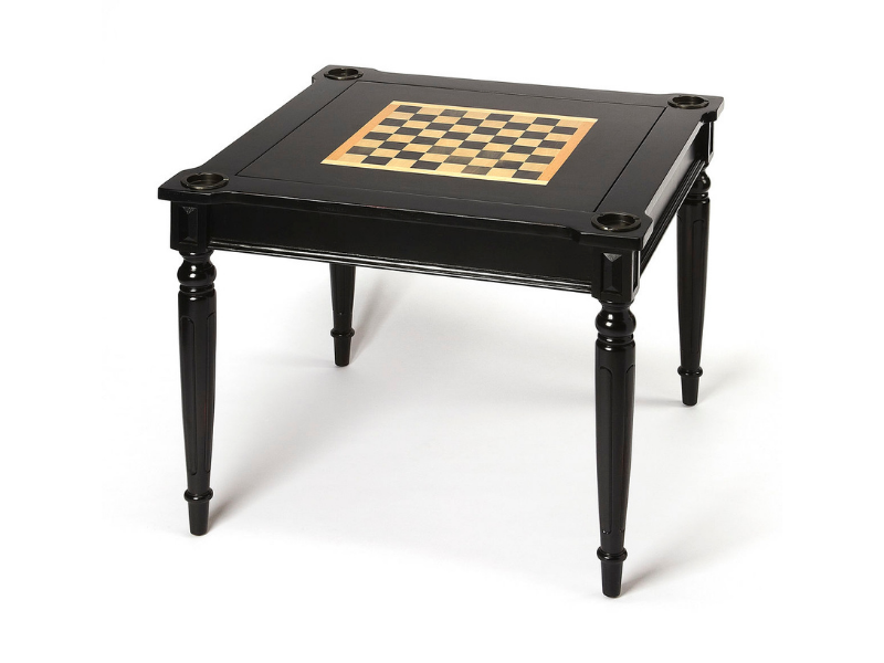 Multi-Purpose Game Table by Butler Specialty - Basswood/Black Licorice