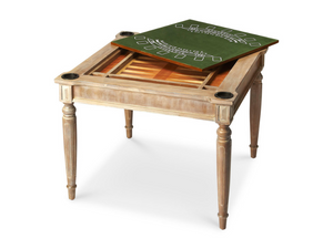 Butler Specialty Company Vincent Driftwood Multi-Game Card Table's Top Inset