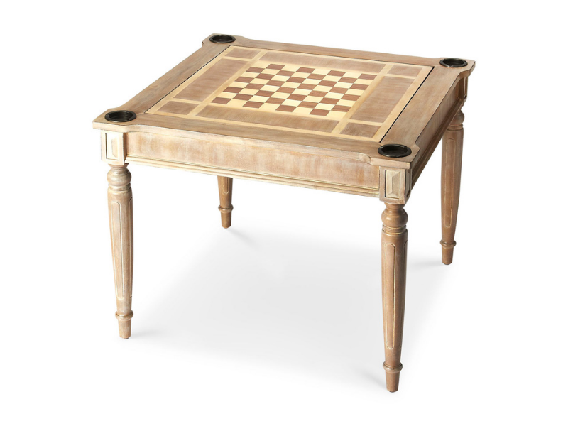 Butler Specialty Company Vincent Driftwood Multi-Game Card Table