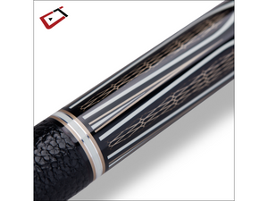 Cuetec Avid Opt X Gold Cue's Forearm