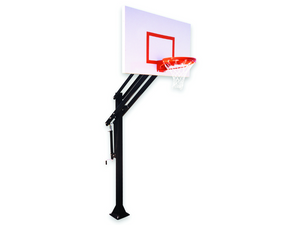 First Team Attack In Ground Adjustable Basketball Goal