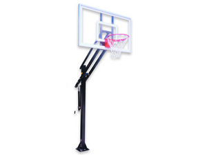 First Team Attack Select In Ground Adjustable Basketball Goal