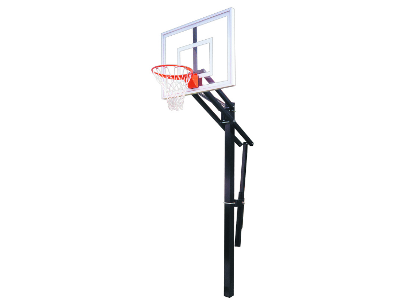 First Team Slam II In Ground Adjustable Basketball Goal