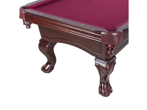 Hathaway Augusta 8 Foot Non-Slate Pool Table's Close-Up View