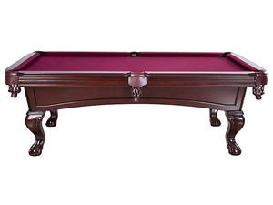 Hathaway Augusta 8 Foot Non-Slate Pool Table's Side View