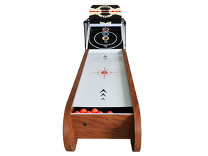 Hathaway Boardwalk 8 Foot Roll Hop and Score Arcade Game Table's Front View