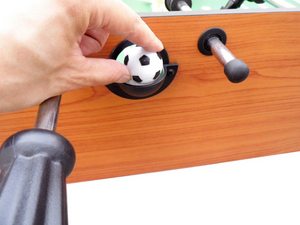 Hathaway Hurricane 54" Foosball Table's Close-Up View