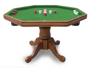 Hathaway Kingston 48" Poker Table with bumper pool table playfield
