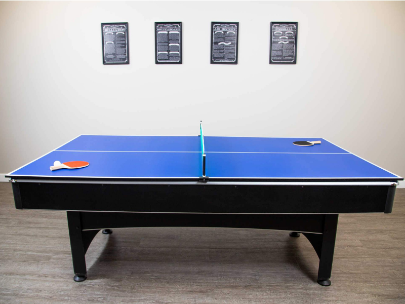 Hathaway Foot Pool Table with Table Tennis Top - Game Room Spot