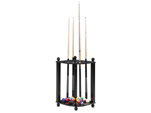 Hathaway Regent 28-in Corner Floor Billiard Cue Rack in Black