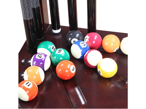 Hathaway Regent 28-in Corner Floor Billiard Cue Rack's Close-up View