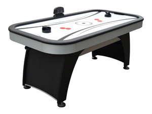 Hathaway Silverstreak 6 Foot Air Hockey Game Table with LED Scoring
