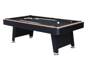 Hathaway Stafford 7 Foot Pool Table 3-in-1 Multi-Game Set with Billiard Top