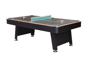 Hathaway Stafford 7 Foot Pool Table 3-in-1 Multi-Game Set with Table Tennis Top