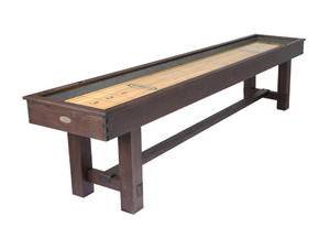 Imperial 12 Foot Reno Shuffleboard Table in Weathered Dark Chestnut