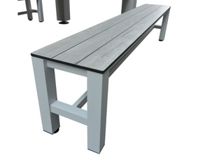 Imperial Esterno Outdoor Benches' Side View