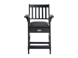 Imperial Premium Spectator Chair with Drawer in Black