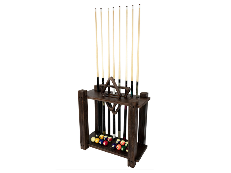 Imperial Rectangle Floor Rack in Weathered Dark Chestnut